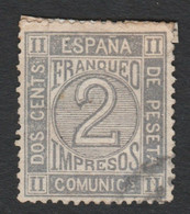 1872 Ed116 /Edifil 116 Usado - Gebruikt