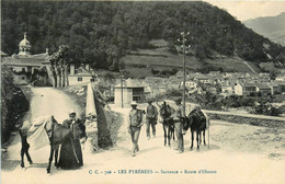 Sarrance * Route D'oloron * ânes âne * Villageois - Other & Unclassified