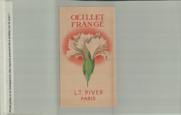 PUBLICITE - Parfum Oeillet Frangé  L.T. Piver Paris (2021-JUIN-Divers 511) - Anciennes (jusque 1960)