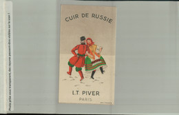 PUBLICITE -PARFUM  L.T. PIVER, Paris. Cuir De Russie. (2021-JUIN-Divers 511) - Anciennes (jusque 1960)