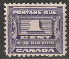 Canada 1933 Sc J11  Postage Due MLH* - Segnatasse