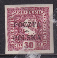 POLAND 1919 Krakow Fi 54 Mint Hinged Signed IIC58 - Unused Stamps