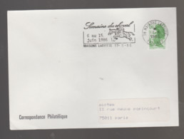 Flamme Dpt 78 : MAISONS LAFFITTE (SCOTEM N°  7870 Du ??/04 => 15/06/1986) : Semaine Du Cheval 1986 - Mechanical Postmarks (Advertisement)
