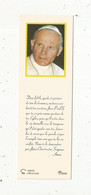 Image Religieuse, Pieuse , Marque Page , 155 X 50, JEAN PAUL II ,Centrale Saint Jacques - Marque-Pages