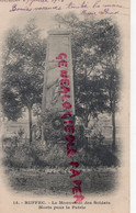 16- RUFFEC - LE MONUMENT DES SOLDATS MORTS POUR LA FRANCE - CARTE PRECURSEUR 1903 - Ruffec