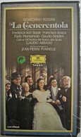 VHS ROSSINI LA CENERENTOLA SOUS BLISTER ABBADO VON STADE ARAIZA MONTARSOLO OPÉRA - DVD Musicaux