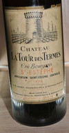Vins Collection - Château La Tour Des Termes - Cru Bourgeois - St-Estephe - 1970 - Vin