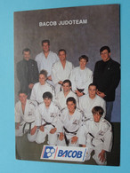 JUDOTEAM ( BACOB ( Zie/voir Foto ) Anno 19?? ( Blanco Achterzijde ) België ! - Kampfsport