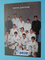 JUDOTEAM ( BACOB ( Zie/voir Foto ) Anno 19?? ( Blanco Achterzijde ) België ! - Martial