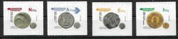Portugal 2020 , Numismatica Portuguesa - Antike Münzen  Grupo 1 - Selbstklebend - Postfrisch / MNH / (**) - Ongebruikt