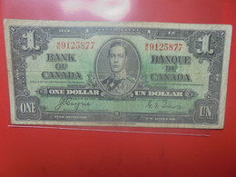 CANADA 1$ 1937 Circuler (B.23) - Kanada
