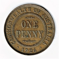 Australia 1926 Penny Very Fine - Penny