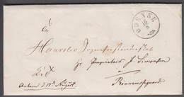 1860. DANMARK. Very Nice Cover Cancelled ODENSE 16 8. Red Seal Reverse FYENS STIFTS O... () - JF421535 - ...-1851 Voorfilatelie