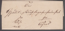 1849. DANMARK. Nice Cover To Gjeldsted Og Rörup Sogneraad, Assens. Reverse Read Seal ... () - JF421539 - ...-1851 Préphilatélie