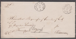 1861. DANMARK. Very Nice Cover Cancelled KJØBENHAVN 17 9 And KIØBENHAVN 18 9 Adressed... () - JF421540 - ...-1851 Voorfilatelie