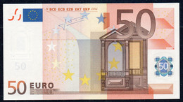S  ITALIA 50 EURO F007 - TRICHET   UNC - 50 Euro