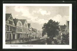 AK Buxtehude, Ost Und Westflet - Buxtehude