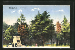 AK Glückstadt, Kugeldenkmal - Glückstadt