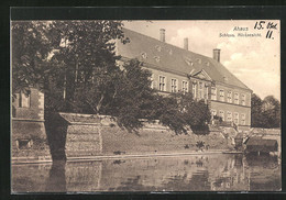 AK Ahaus, Schloss, Rückansicht - Ahaus