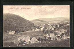 AK Altenau Im Harz, Blick Von Westen Auf Den Ort - Altenau