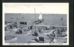 AK Kellenhusen / Holstein, Strand Mit Seesteg - Kellenhusen