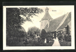 AK Oldenburg I. H., Kirche Mit Friedhof - Oldenburg (Holstein)