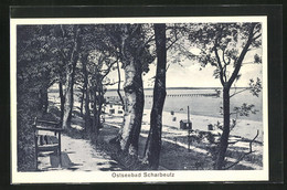 AK Scharbeutz, Strand Mit Steg - Scharbeutz