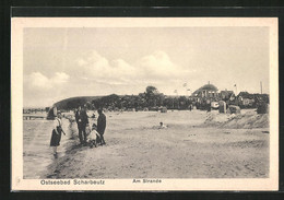 AK Scharbeutz, Passanten Am Strand Im Sommer - Scharbeutz