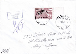 A9421-  LETTER FROM CLUJ 2005 ROMANIA USED STAMP ON COVER ROMANIAN POSTAGE - Covers & Documents