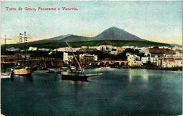 CPA AK NAPOLI Torre De Greco,Panorama E VESUVIO ITALY (525642) - Torre Del Greco