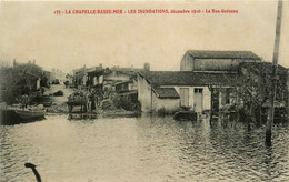 La Chapelle Basse Mer * Les Inondations , Décembre 1910 * Le Bas Guineau * Village Hameau * Crue - La Chapelle Basse-Mer