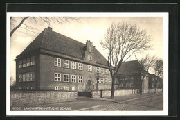 AK Heide I. Holst., Landwirtschaftliche Schule - Heide