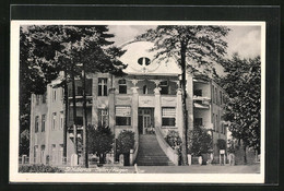 AK Sellin / Rügen, Hotel St. Hubertus Im Sommer - Sellin