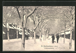 AK St. Andreasberg / Harz, Schützenstrasse Im Winter - St. Andreasberg