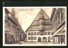 AK Osterode / Harz, Rathaus Und Kirche - Osterode