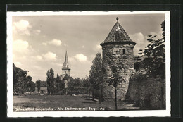 AK Langensalza, Alte Stadtmauer Mit Bergkirche - Bad Langensalza