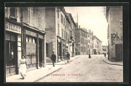 CPA Lunéville, La Grande Rue - Zonder Classificatie
