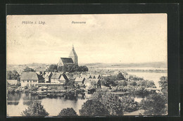 AK Mölln I. Lbg., Panorama Mit Kirche - Moelln