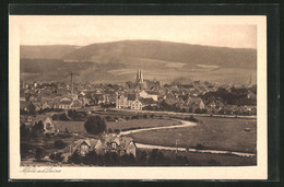 AK Alfeld / Leine, Gesamtansicht Mit Fabrik Und Kirche - Alfeld