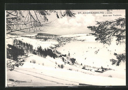 AK St. Andreasberg /Harz, Wintermotiv Mit Blick Vom Treibholz - St. Andreasberg