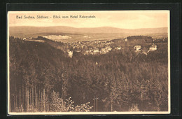 AK Bad Sachsa / Südharz, Blick Vom Hotel Katzenstein Auf Den Ort - Bad Sachsa