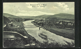 AK Bodenwerder A. D. Weser, Blick Vom Eckberg Auf Den Ort - Bodenwerder