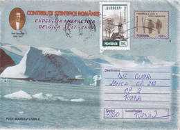 A9532- ROMANIAN SCIENTIFIC CONTRIBUTIONS-EMIL RACOVITA ANTARCTIC EXPLORER,SIBIU 2000 ROMANIA COVER STATIONERY USED STAMP - Other & Unclassified