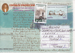 A9538- ROMANIAN SCIENTIFIC CONTRIBUTIONS EMIL RACOVITA - ROMANIAN EXPLORER, BUCHAREST ROMANIA 2000 COVER STATIONERY - Otros & Sin Clasificación