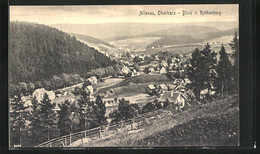 AK Altenau /Oberharz, Blick V. Rothenberg Auf Ort Und Umgebung - Oberharz