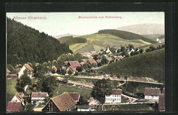 AK Altenau /Oberharz, Blick Vom Rothenberg Auf Ort Und Brocken - Oberharz