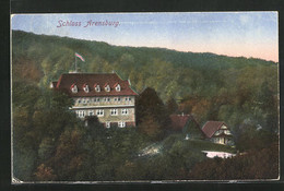 AK Rinteln A.d.Weser, Blick Auf Schloss Arensburg - Rinteln