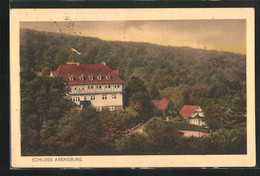 AK Rinteln, Partie Am Schloss Arensburg - Rinteln