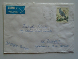 AD049.26  New Zealand -Cover  Cancel  1986 Stamp Bird Kokako - Covers & Documents