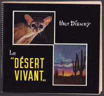 Sammelalbum 60 Bilder, Le Désert Vivant, Walt Desney, Schildkröte, Spinne, Schlange - Albums & Catalogues